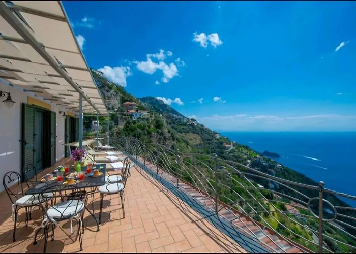 Casa L'Incanto In Amalfi Coast Con Terrazza Vista Mare