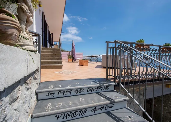 La Casa Del Capitano Furore Amalfi Coast